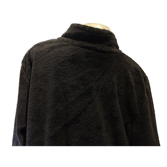 Women’s Made For Life Black Full Zip Thick Velour Lightweight Jacket 3X 26 28 - Picture 7 of 9